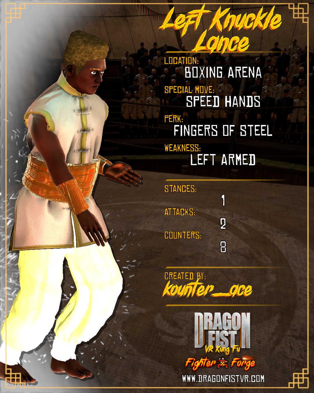 Left Knuckle Lance - Created By: kounter_ace